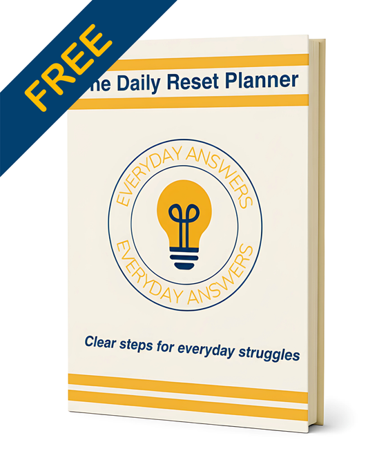 The Daily Reset Planner